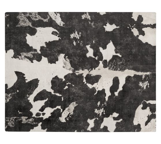 Pottery Barn COW PRINTED RUG