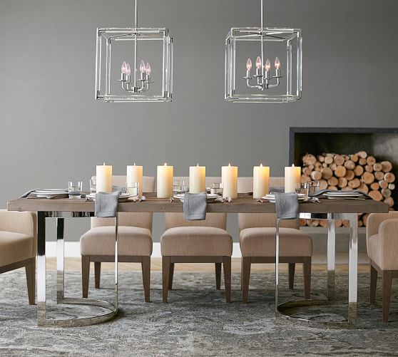 Pottery Barn DURHAM RECLAIMED WOOD FIXED DINING TABLE pottery barn premier event sale 