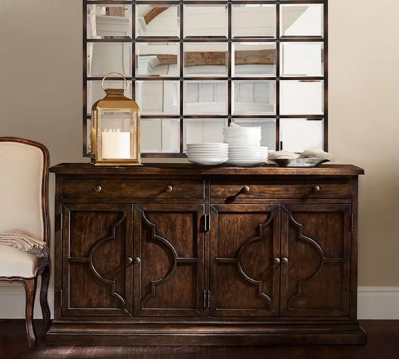 Pottery Barn Lorraine Buffet Hewn Oak pottery barn dining furniture sale