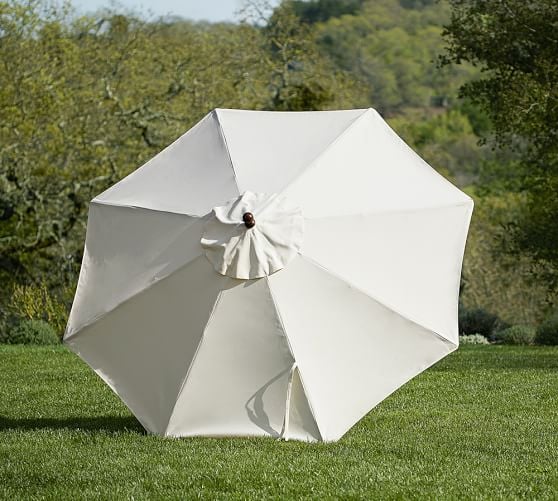 Pottery Barn ROUND MARKET UMBRELLA - SOLID pottery barn premier event sale candace rose