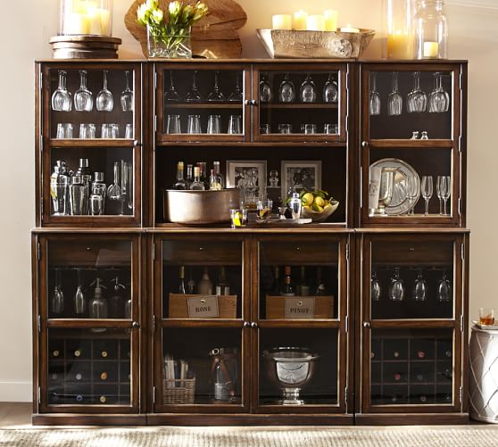 Pottery Barn SAXTON ENTERTAINING BAR SUITE pottery barn dining furniture sale 20% off