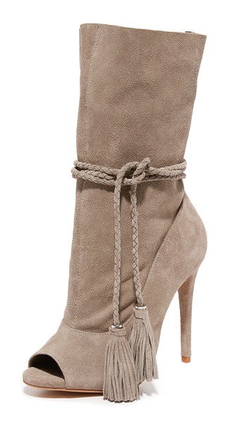 candace rose Schutz Jaime Open Toe Booties Mouse shopbop fashion blog candie anderson