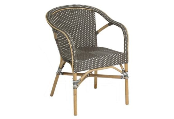 Sika Design A/S Madeleine Outdoor Bistro Armchair, Café One Kings Lane furniture warehouse sale