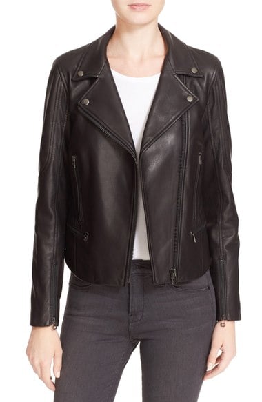 Truth & Pride 'Hi Fi' Leather Jacket Black Nordstrom anniversary sale women's fashion under $500