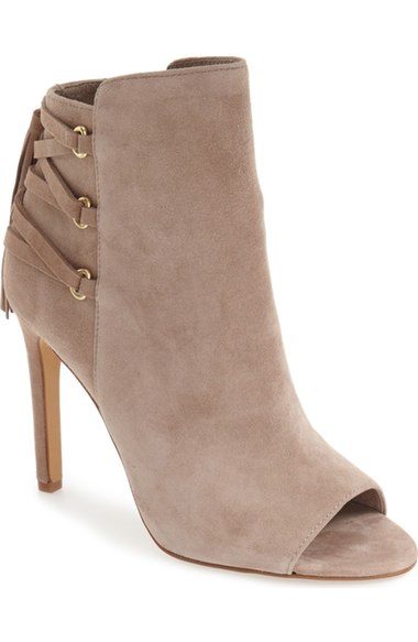 candace rose blog Vince Camuto 'Kimina' Lace Detail Bootie (Women) Cashmere Suede nordstrom candie anderson