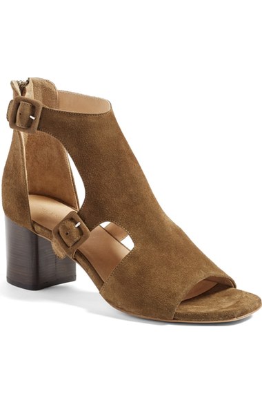 rag & bone 'Matteo' Block Heel Sandal (Women) Mineral Suede block heel sandals