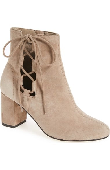 BELLA VITA 'Kirby' Bootie (Women) Almond Suede ankle boots fall 2016