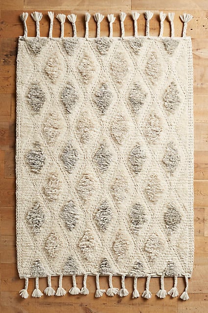 Diamond Path Rug Grey Anthropologie anthro days