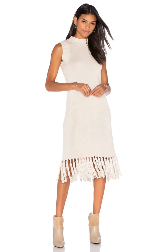 FINDERS KEEPERS Graduates Dress Fringe Biscuit sweater dresses 