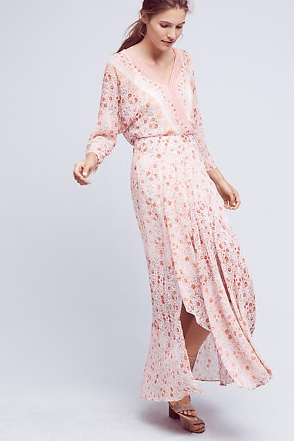 HD in Paris Varina Floral Print Maxi Dress Cream