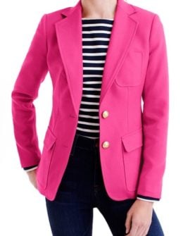 J.Crew 'Rhodes' Italian Wool Blazer (Regular & Petite) Cranberry Punch Nordstrom j.crew at nordstrom