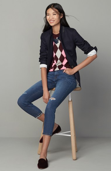 J.Crew Toothpick Jeans (Pamona) (Regular & Petite) Pamona Wash Nordstrom
