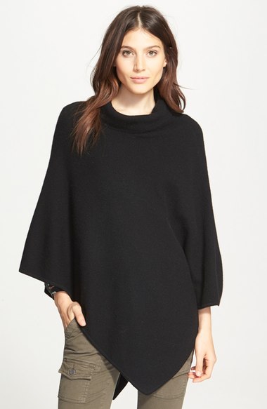 Joie 'Loysse' Wool & Cashmere Cowl Neck Sweater Caviar cowl neck sweaters fall 2016 trend