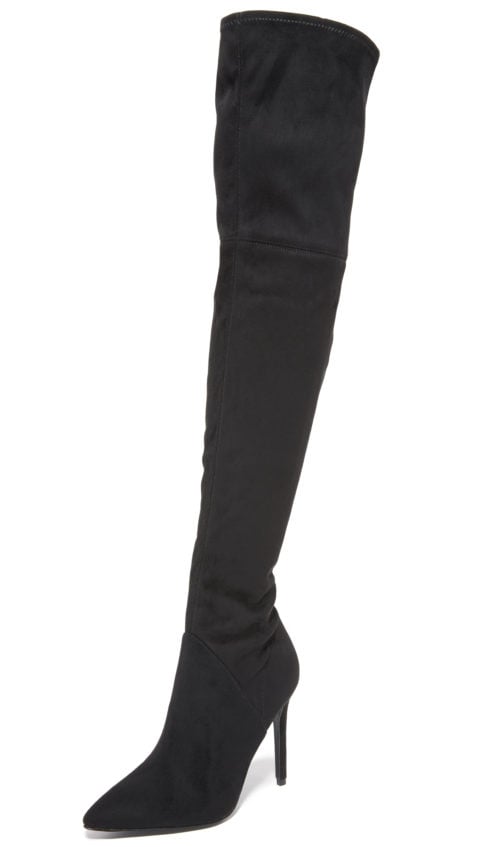 KENDALL + KYLIE Ayla Thigh High Boots Black over the knee boots fall 2016