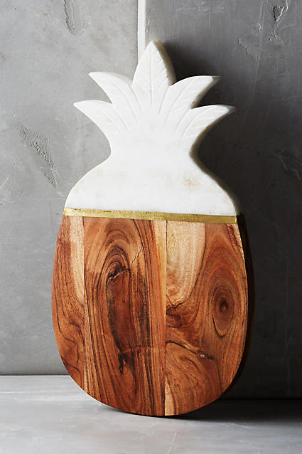 Marble & Acacia Cheese Board Pineapple Anthropologie anthro days