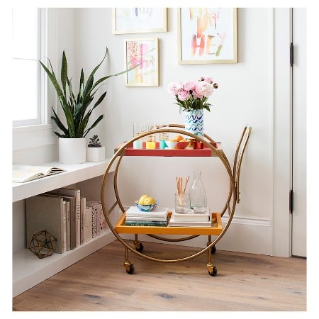 Oh Joy!® Circular Bar Cart trendy bar carts under $200 target