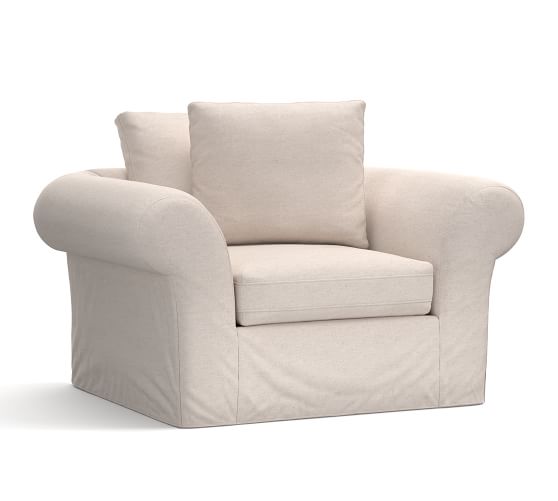 PB AIR SLIPCOVERED ARMCHAIR Pottery Barn pottery barn slipcovered furniture sale