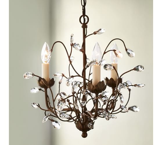 Pottery Barn CAMILLA 3-ARM CHANDELIER pottery barn chandeliers pendant lights sale