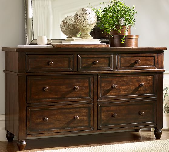 Pottery Barn CORTONA EXTRA-WIDE DRESSER 2016 pottery barn warehouse clearance sale