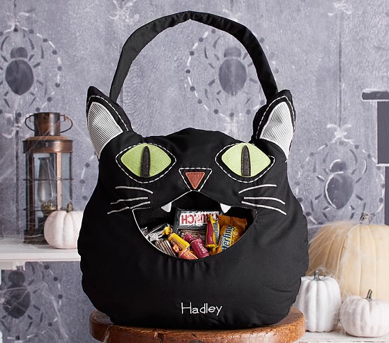 Pottery Barn Kids Kitty Halloween Treat Bag pottery barn kids halloween sale