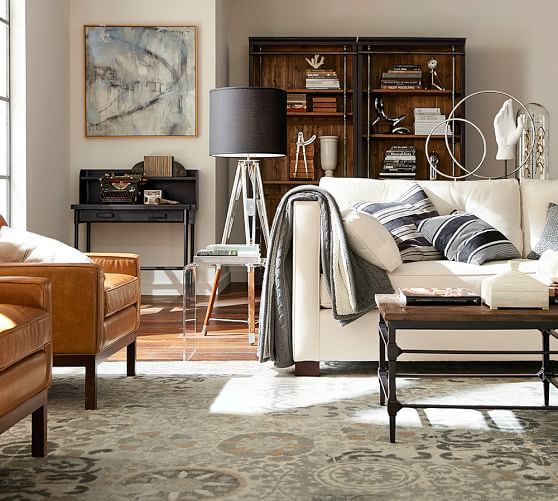 Pottery Barn TALIA PRINTED RUG - GRAY pottery barn rugs 40% off sale