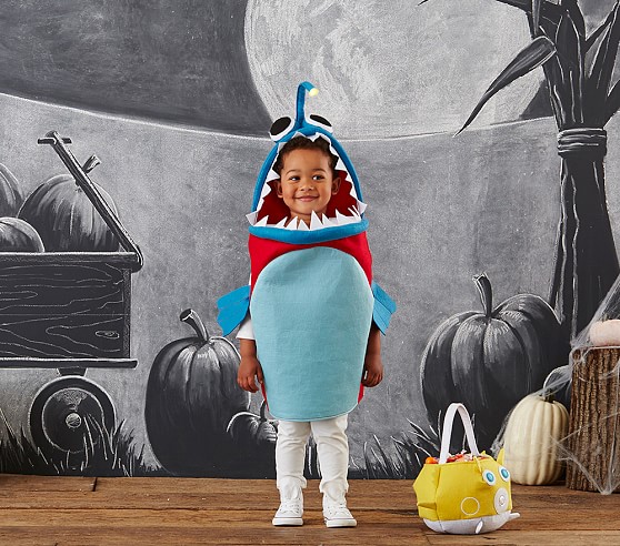 Pottery Barn Toddler Angler Fish Costume pottery barn halloween costumes 
