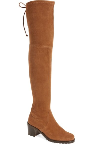 Stuart Weitzman 'Urban' Over the Knee Boot (Women) Nutmeg Suede over the knee boots
