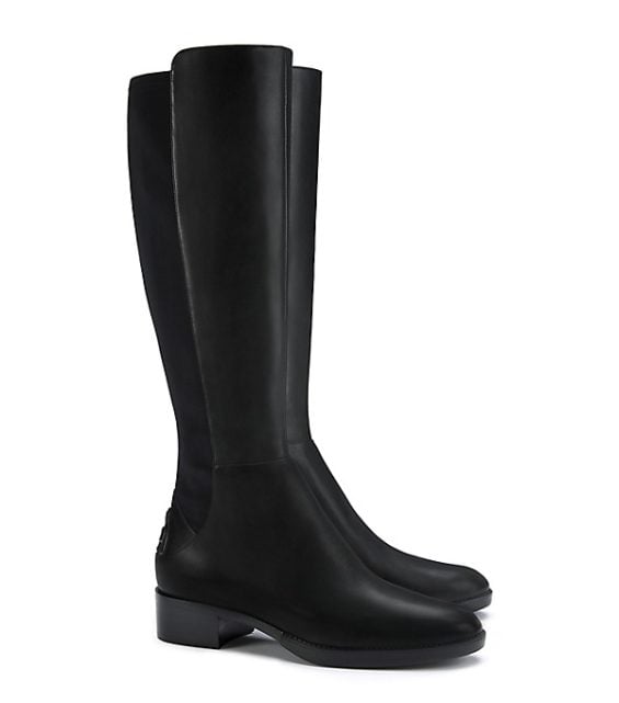 Tory Burch CAITLIN STRETCH BOOT Black tory burch fall event
