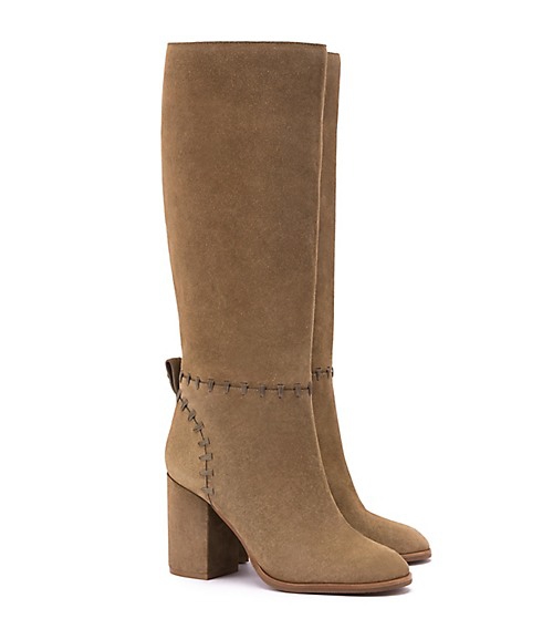 Tory Burch Contraire Suede Boot River Rock tory burch fall event sale