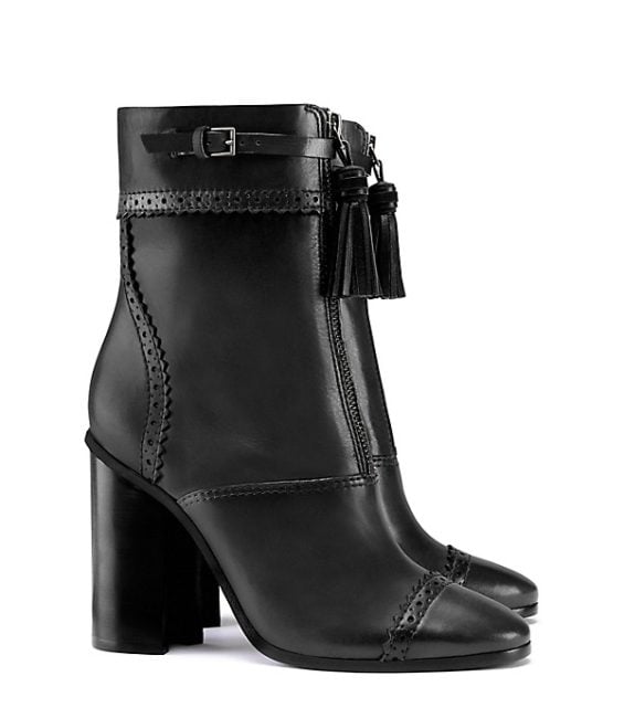Tory Burch HUXLEY BOOTIE Black 2016 tory burch fall event sale