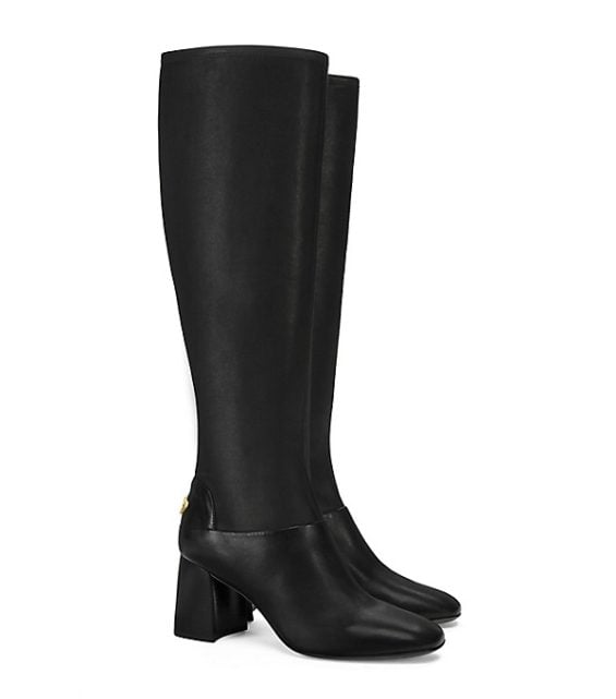 Tory Burch SIDNEY MID-HEEL BOOT Black tory burch fall event