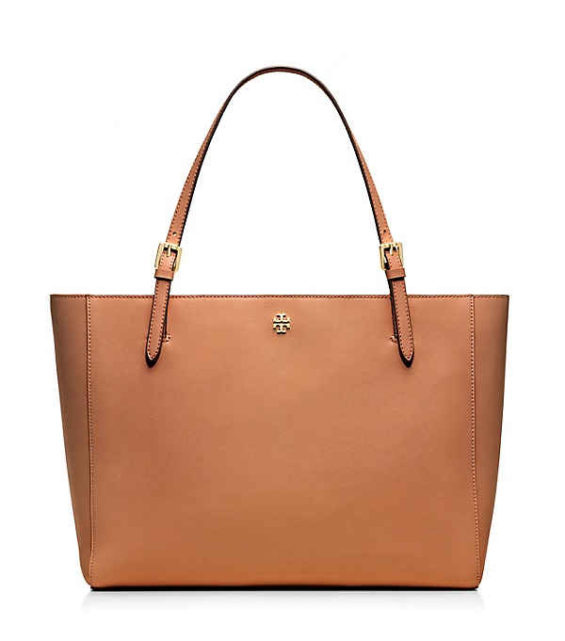 Tory Burch YORK BUCKLE TOTE LUGGAGE tory burch fall event