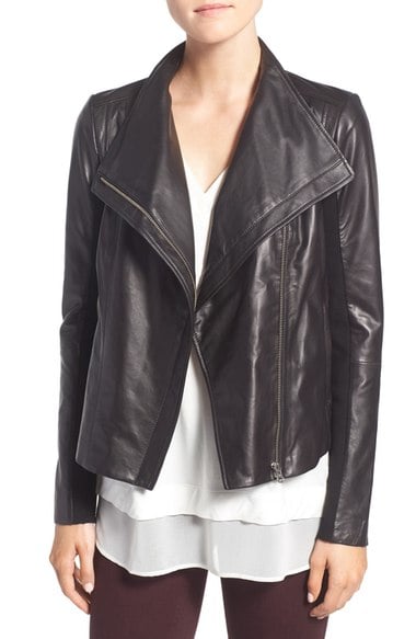 Trouvé Leather Moto Jacket Black leather moto jackets fall 2016