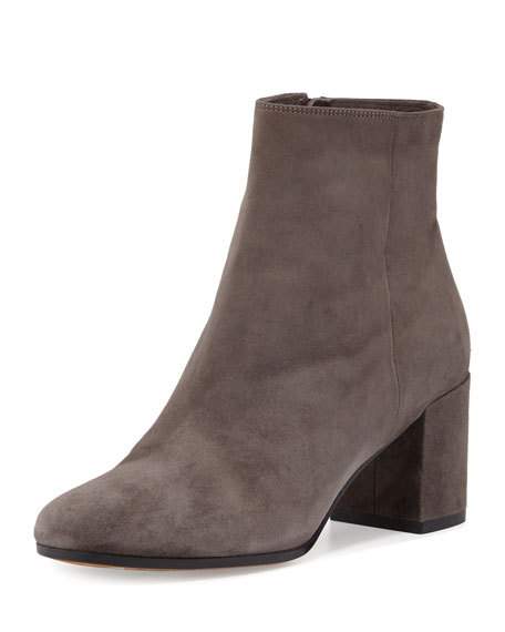 Vince Blakely Suede Ankle Boot Steel  ankle boots fall 2016