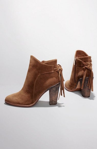 Vince Camuto 'Linford' Bootie (Women) Bark Suede ankle boots fall 2016