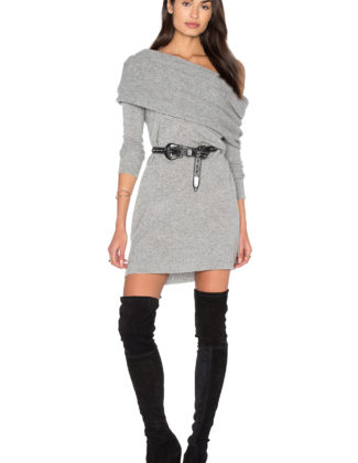 WHITE + WARREN 3 Way Sweater Dress Grey Heather sweater dresses fall 2016