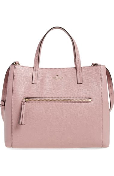 kate spade new york 'spencer court - tera' leather satchel (Nordstrom Exclusive) Dusty Peony nordstrom summer clearance sale