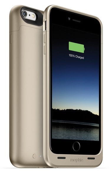 mophie 'juice pack' iPhone 6 Plus & 6s Plus charging case Gold iPhone 6s plus cases fall 2016