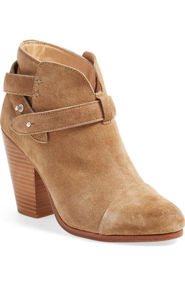 rag & bone Harrow Leather Boots in Camel Suede ankle boots fall 2016