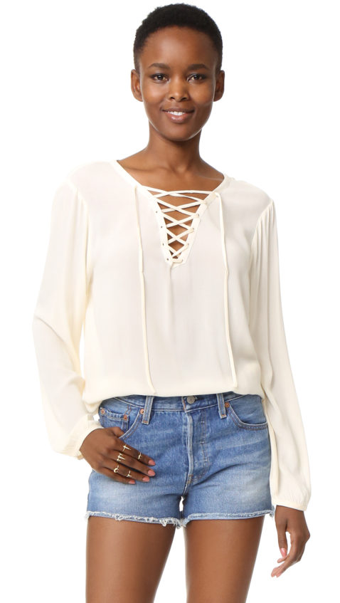 BB Dakota Jack by BB Dakota Eddingham Blouse Ivory