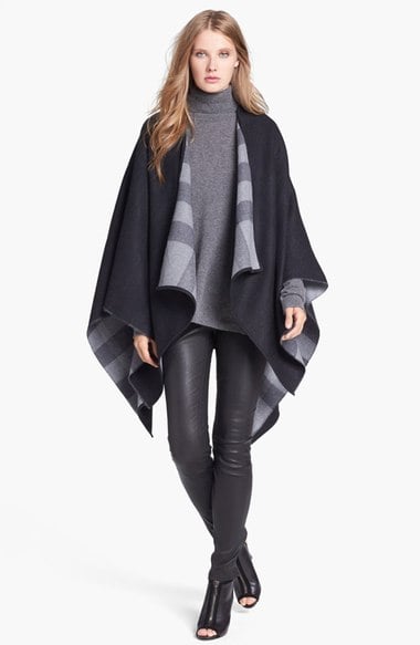 Burberry Reversible Merino Wool Cape Beat capes winter