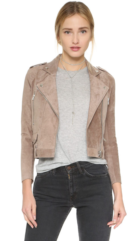 Capulet Suede Moto Jacket Cinder suede moto jackets fall 2016