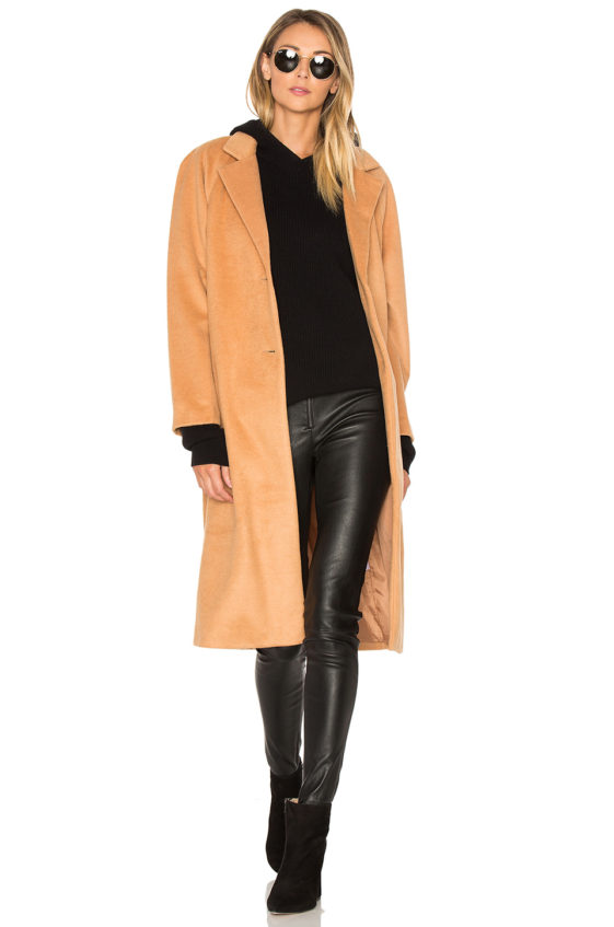 D.RA Camile Coat Camel trench coats fall 2016