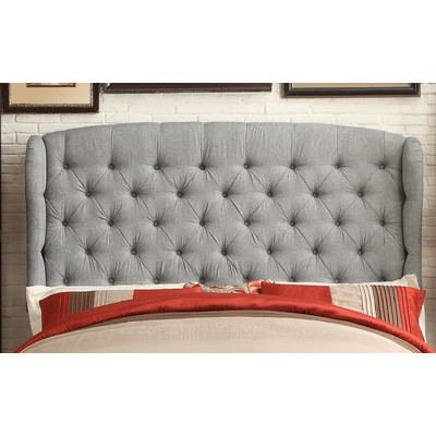 Feliciti Queen Upholstered Headboard Gray by Mulhouse Furniture Wayfair upholstered headboard sale