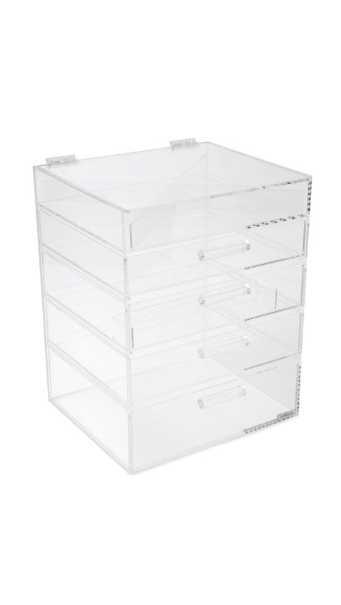 GLAMboxes GLAMluxe Full Lid Makeup Holder Clear Shopbop event of the season sale
