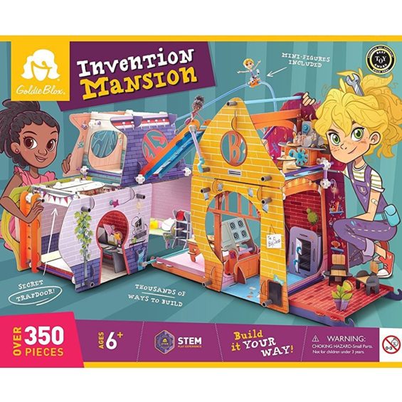 GoldieBlox Invention Mansion TOday show toy portfolio