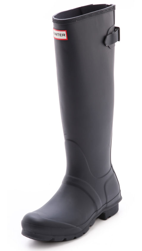 Hunter Boots Original Back Adjustable Boots Navy Blue shopbop event of the season sale