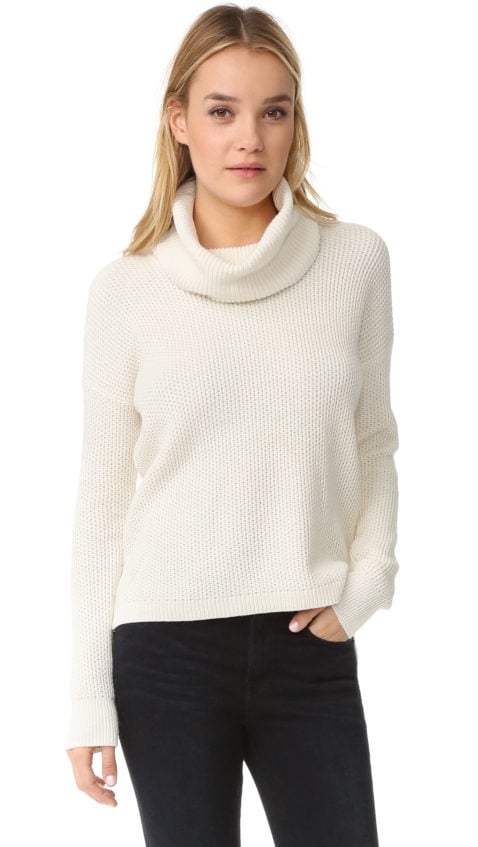 Madewell Emma Textured Turtleneck Bright Ivory Shopbop event of the season sale