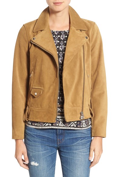 Madewell Suede Motorcycle Jacket Classic Desert suede moto jackets fall 2016 
