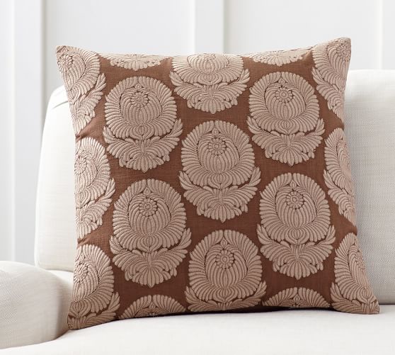 Pottery Barn SABYASACHI BROCADE EMBROIDERED PILLOW COVER pottery barn 20% sale